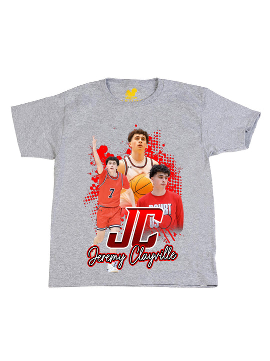 Jeremy Clayville Initials Youth T-Shirt