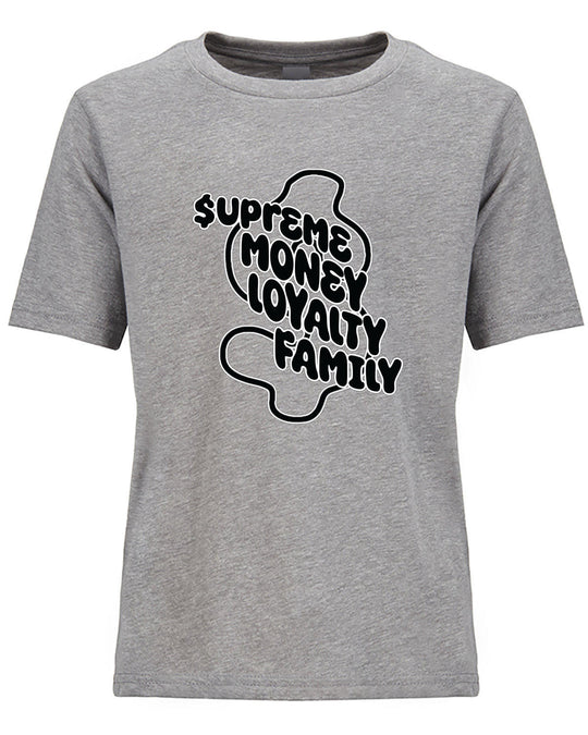 Supreme Money Loyalty Family Youth T-Shirt