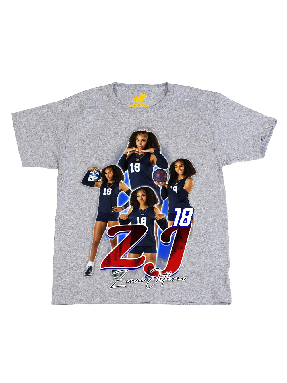 Zenai Jethroe Initials Youth T-Shirt