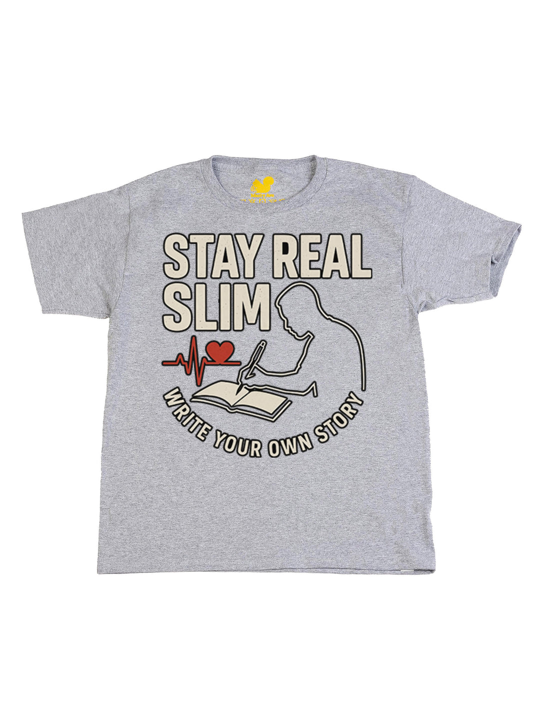 Stay Real Slim Logo Youth T-Shirt