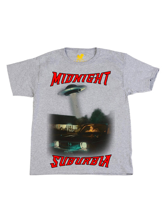 Midnight Suburbia Art C Youth T-Shirt