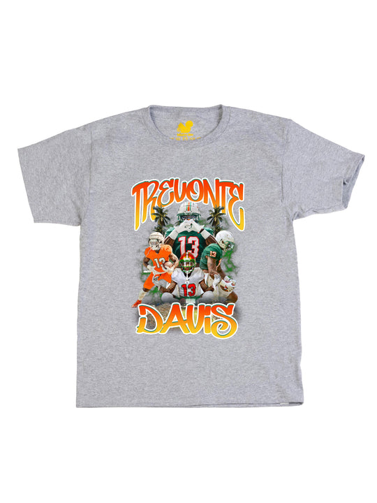 Trevonte Davis Collage Youth T-Shirt