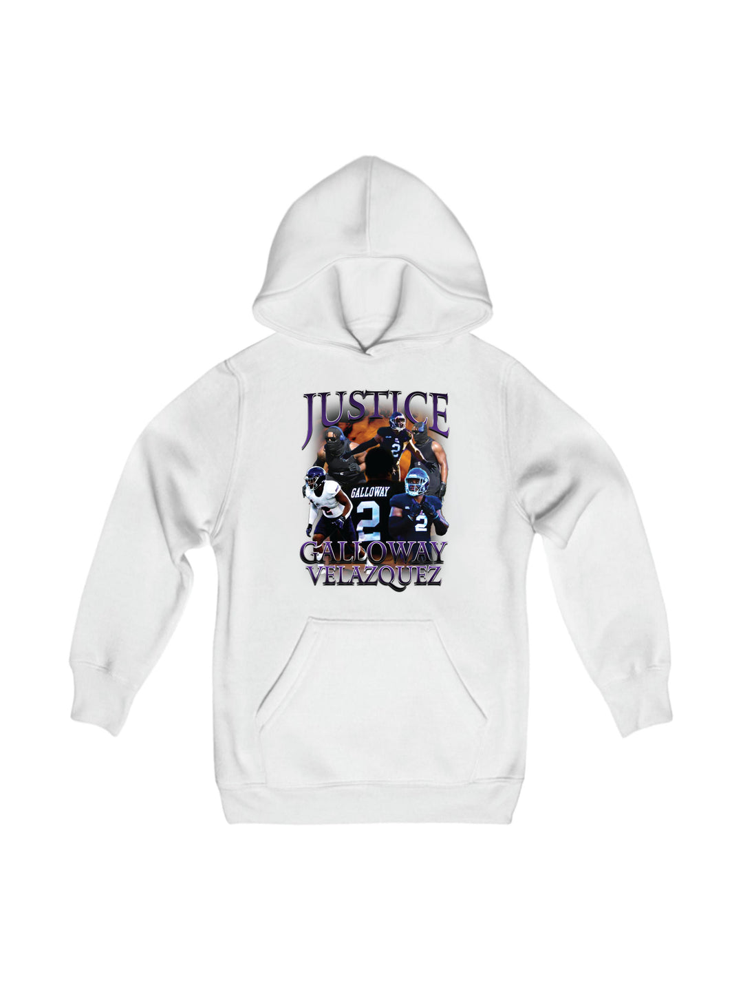 Justice Galloway Velazquez Youth Hoodie