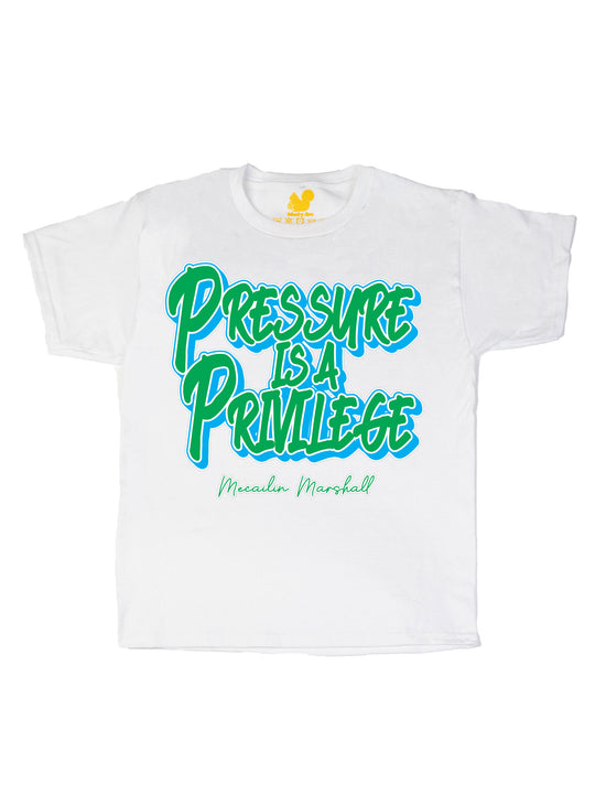 Mecailin Marshall Slogan Youth T-Shirt