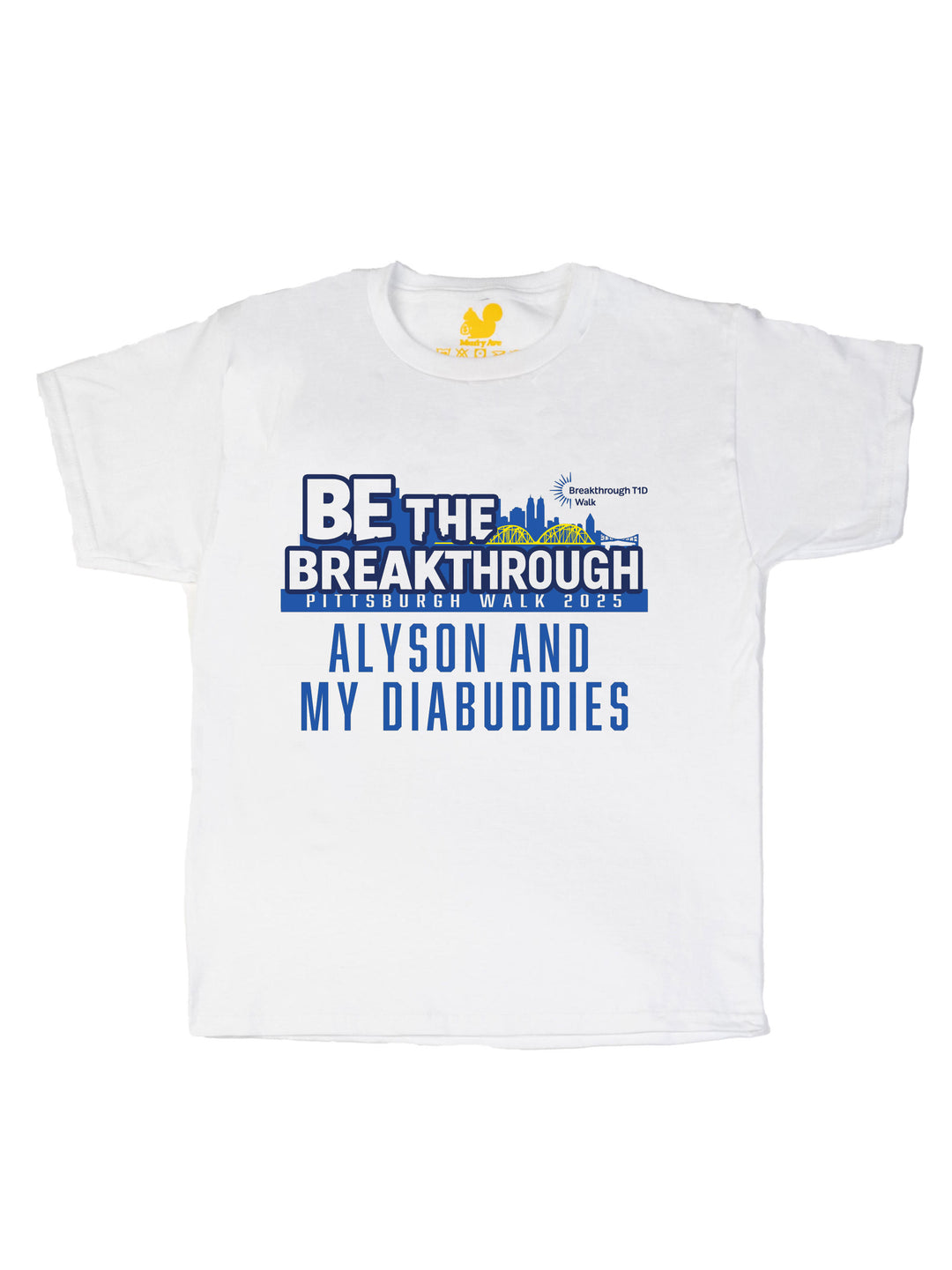 Alyson and my Diabuddies Youth T-Shirt