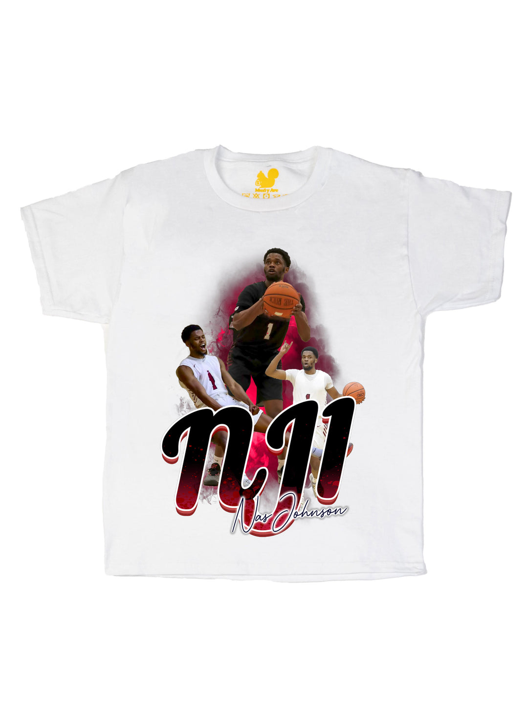 Nas Johnson Initials Youth T-Shirt