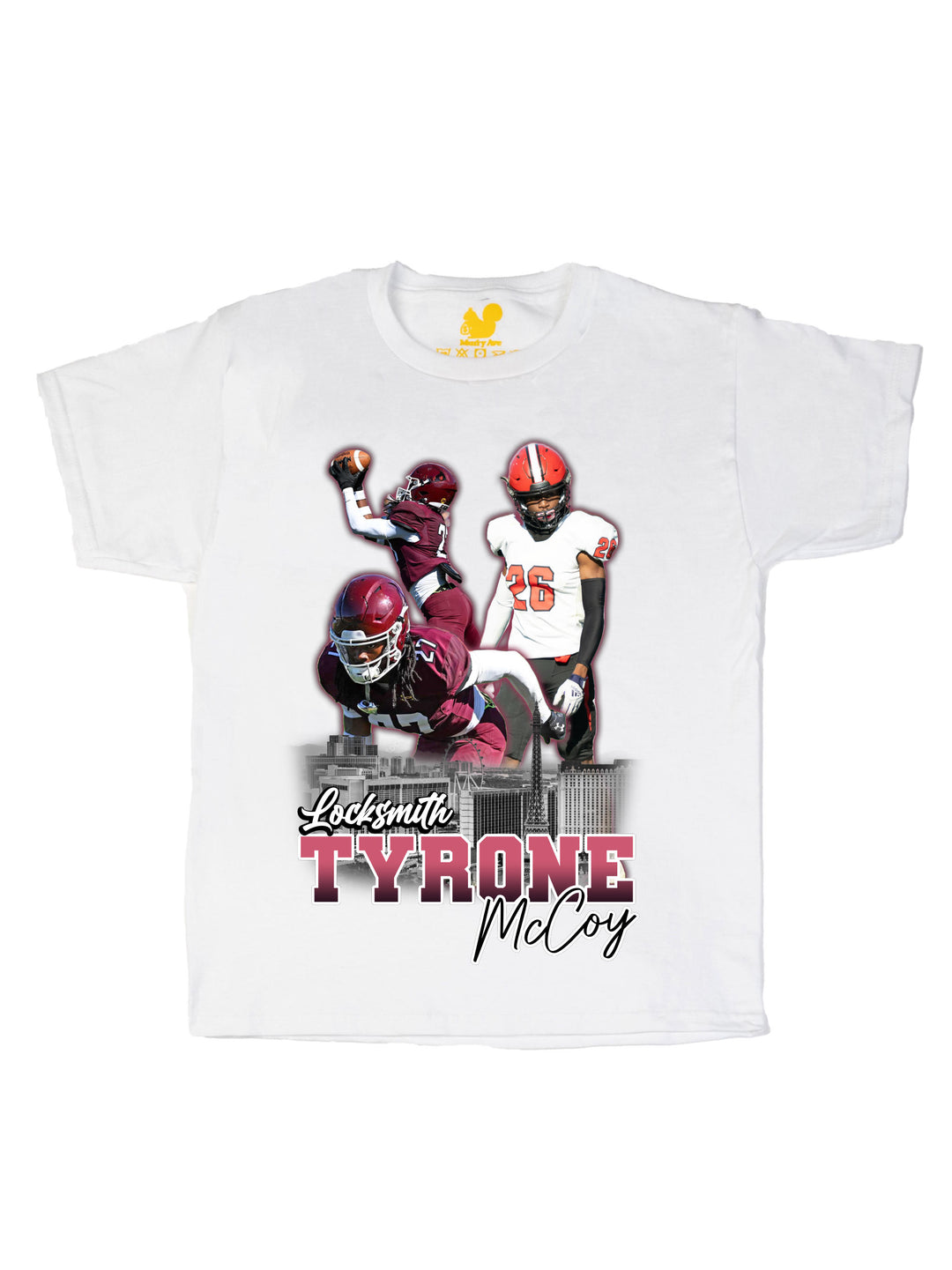 Tyrone McCoy Collage Youth T-Shirt