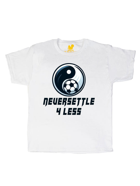 Never Settle 4 Less Logo Youth T-Shirt
