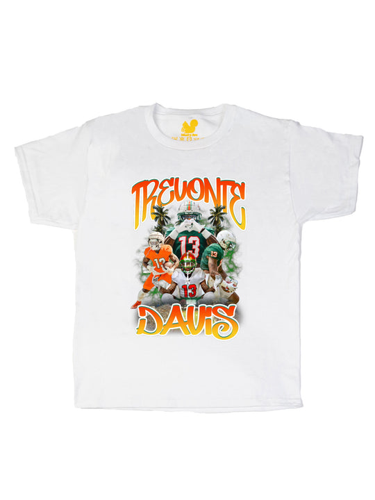 Trevonte Davis Collage Youth T-Shirt