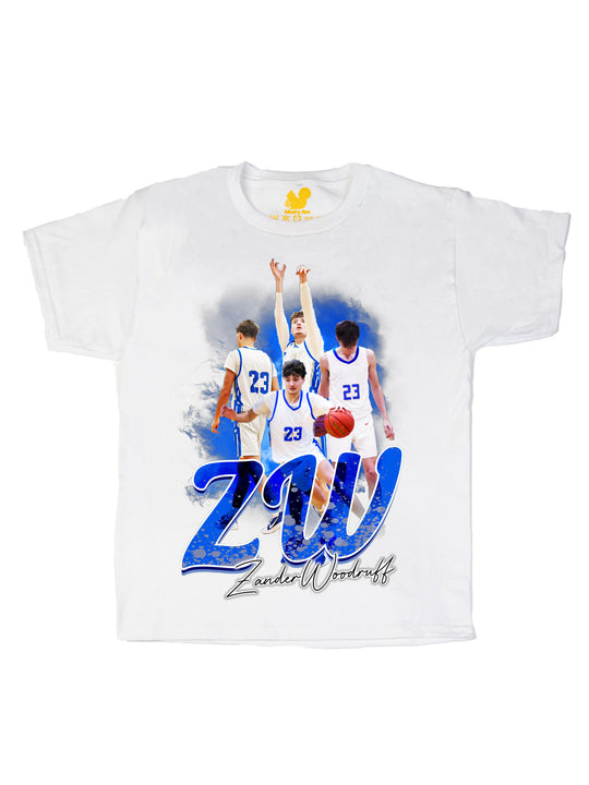 Zander Woodruff Initials Youth T-Shirt