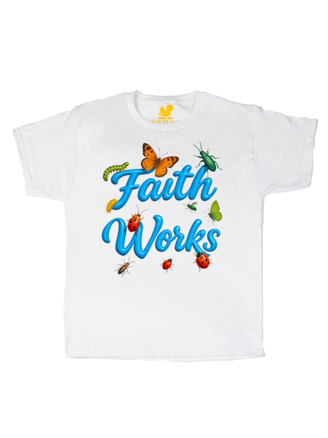 Faith Works Blue Youth T-Shirt