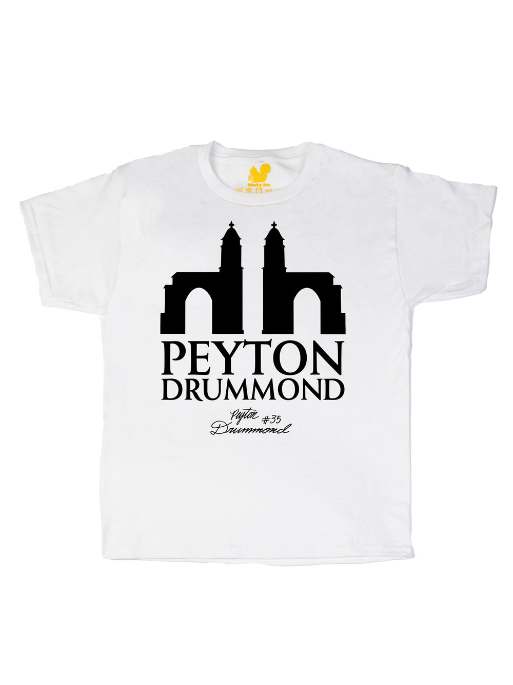 Peyton Drummond Logo Black Youth T-Shirt