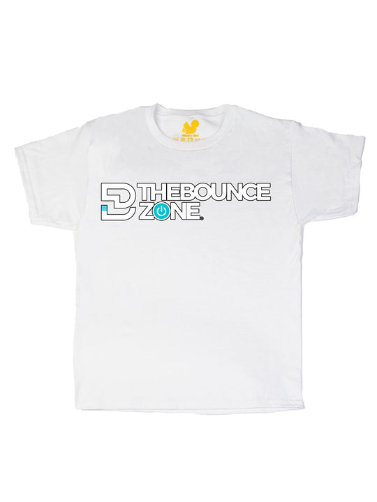 Bounce Zone White Logo Youth T-Shirt