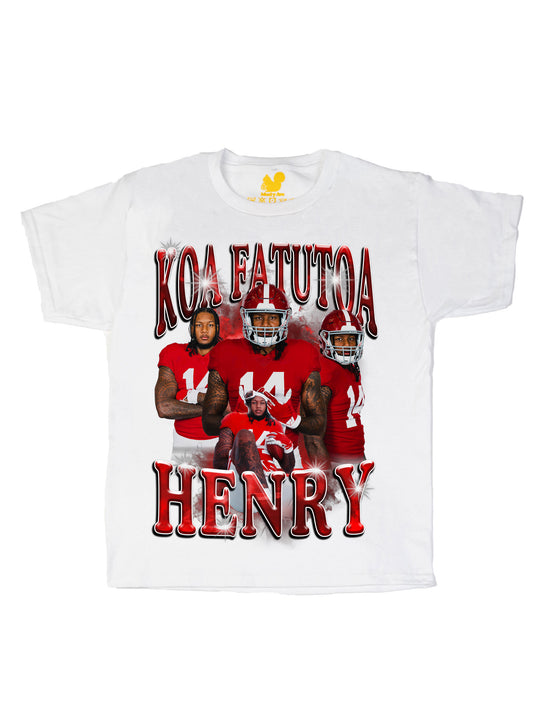 Koa Fatutoa Henry Collage Youth T-Shirt