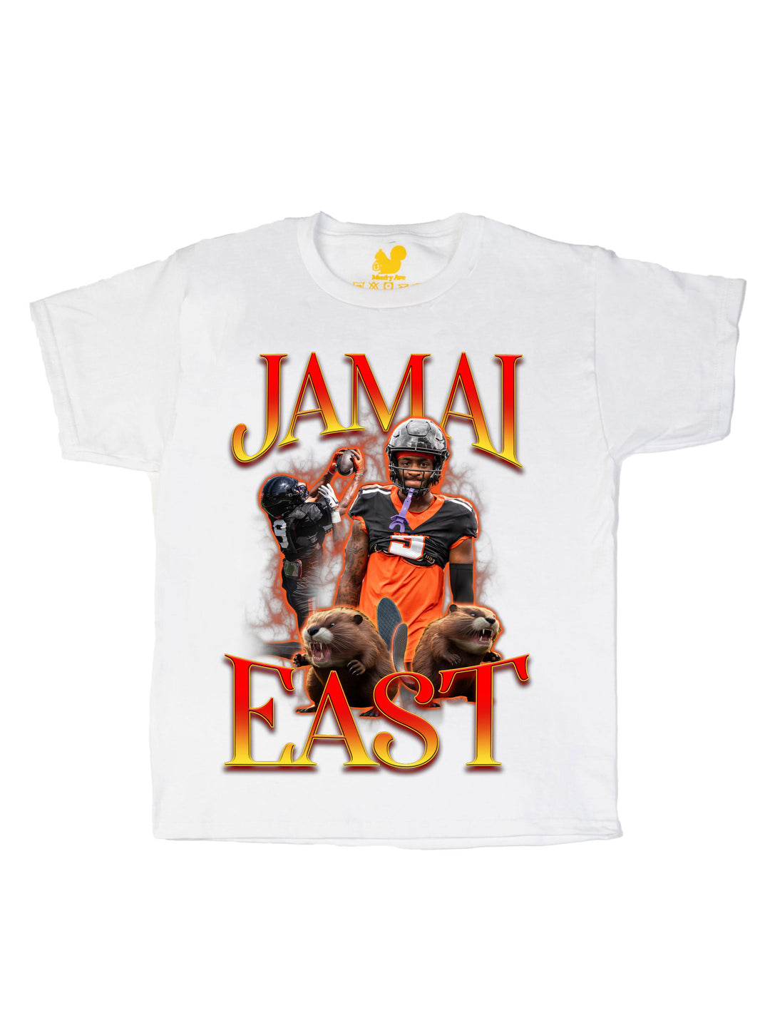 Jamai East Collage Youth T-Shirt