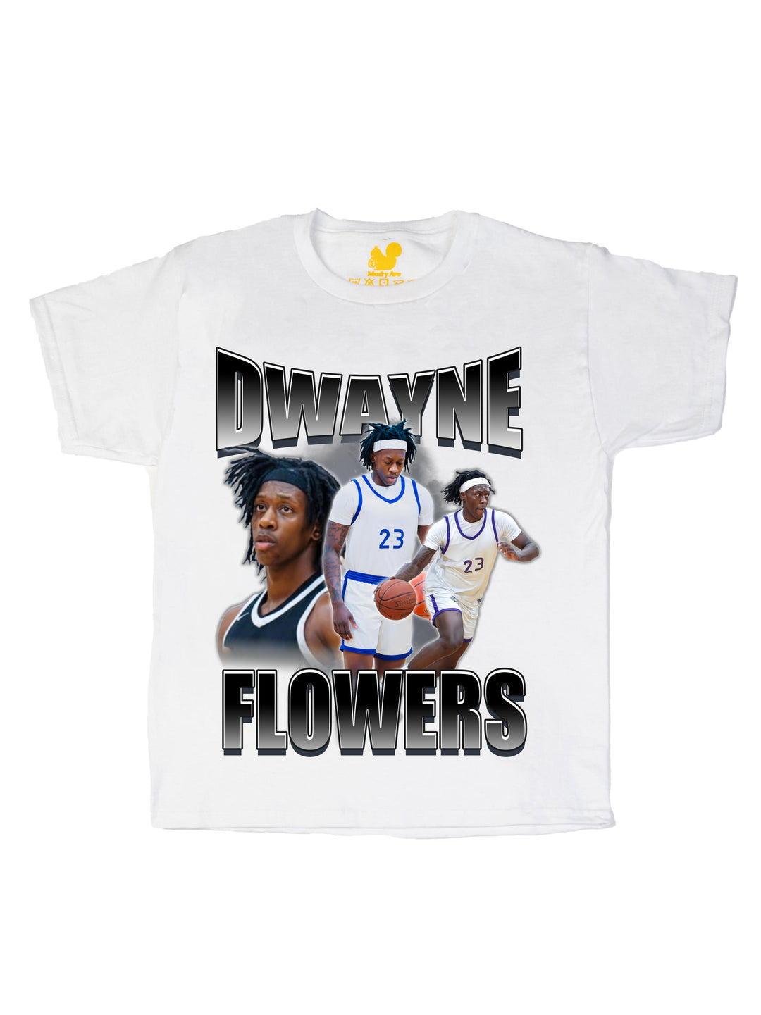 Dwayne Flowers Collage Youth T-Shirt