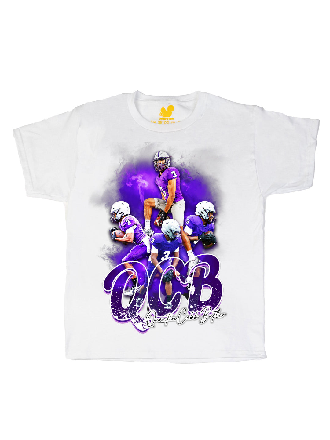 Quentin Cobb Butler Collage Youth T-Shirt