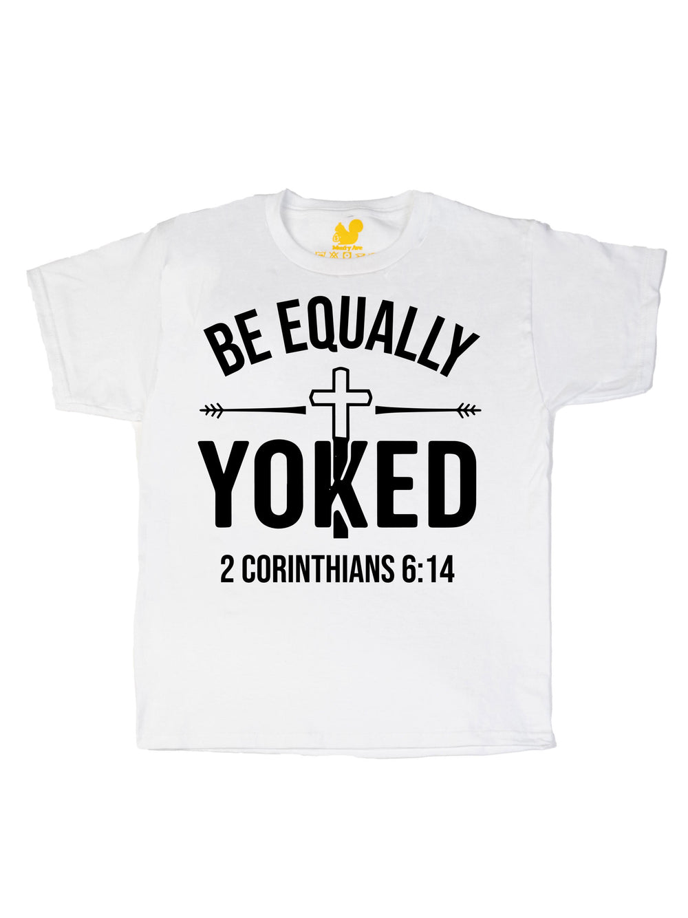 Be Equally Yoked Logo Black Youth T-Shirt
