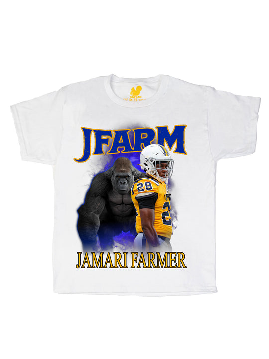 Jamari Farmer Gorilla Collage Youth T-Shirt
