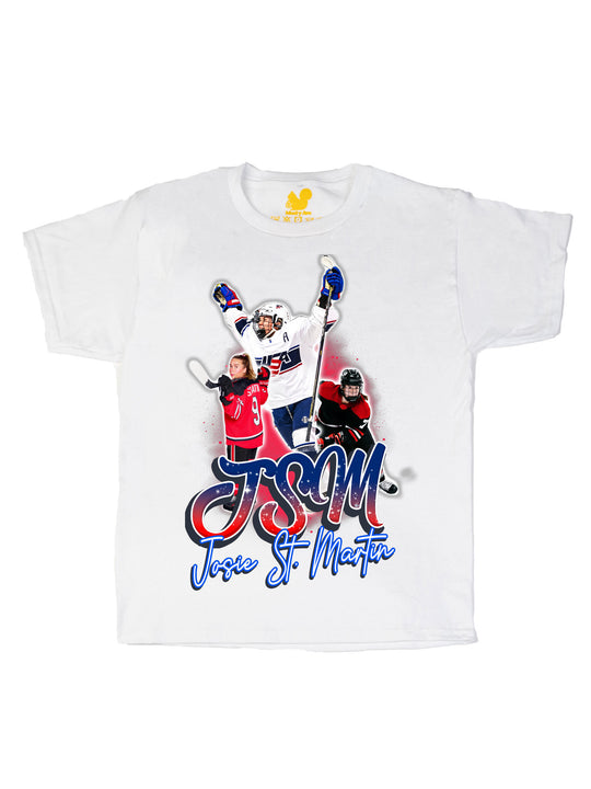 Josie St Martin Collage Youth T-Shirt