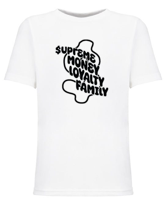 Supreme Money Loyalty Family Youth T-Shirt