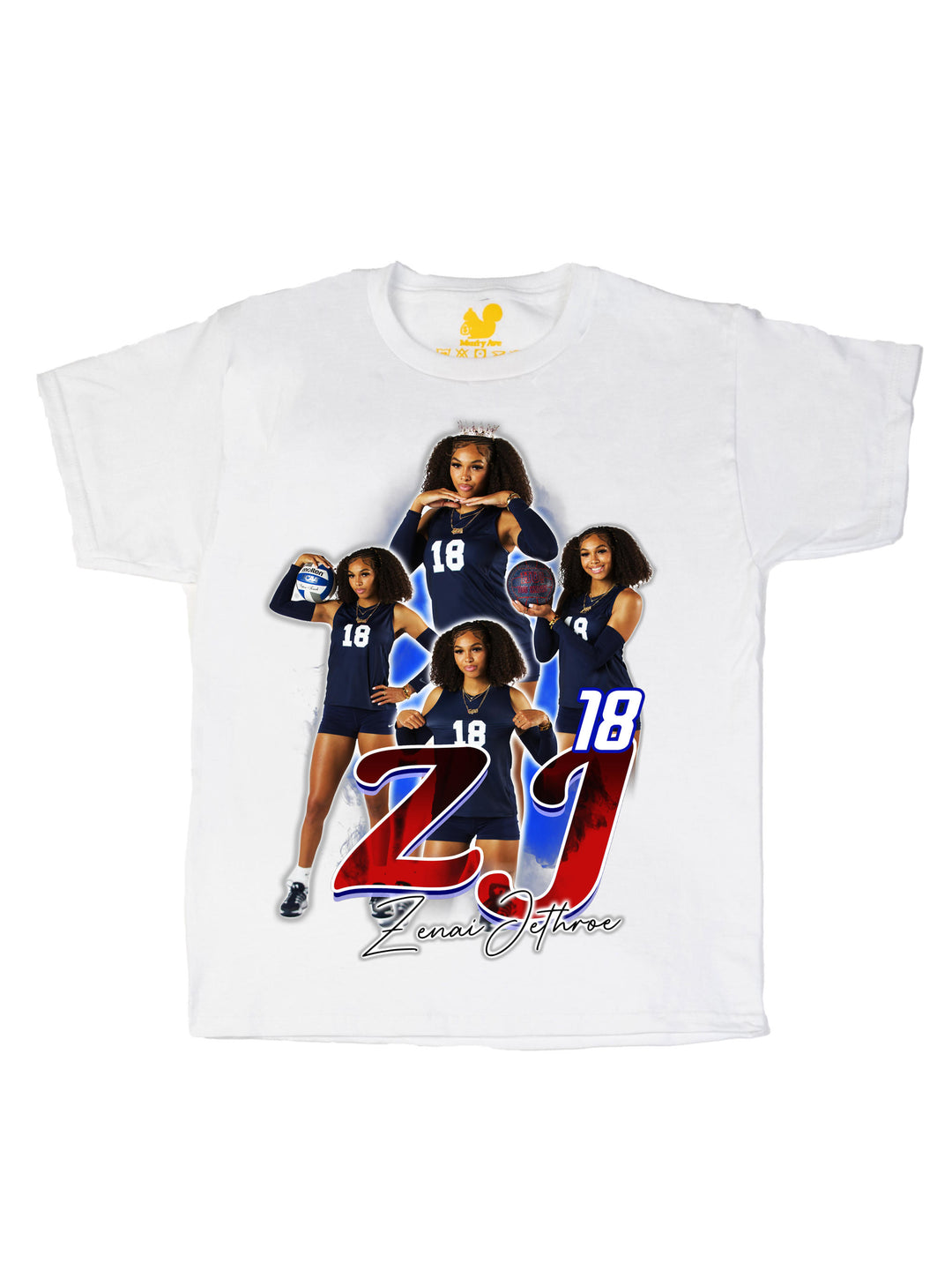 Zenai Jethroe Initials Youth T-Shirt