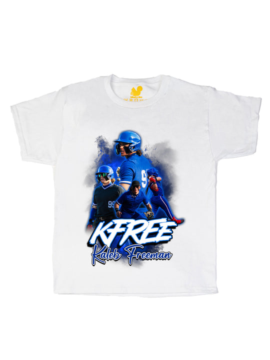 Kaleb Freeman Initials Youth T-Shirt