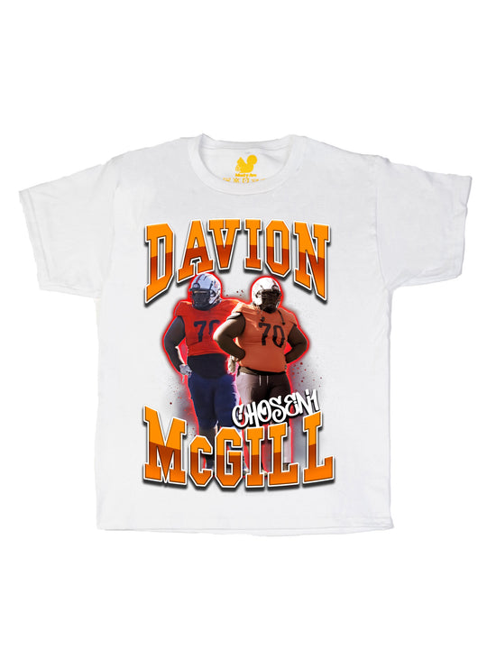 Davion McGill Collage Youth T-Shirt