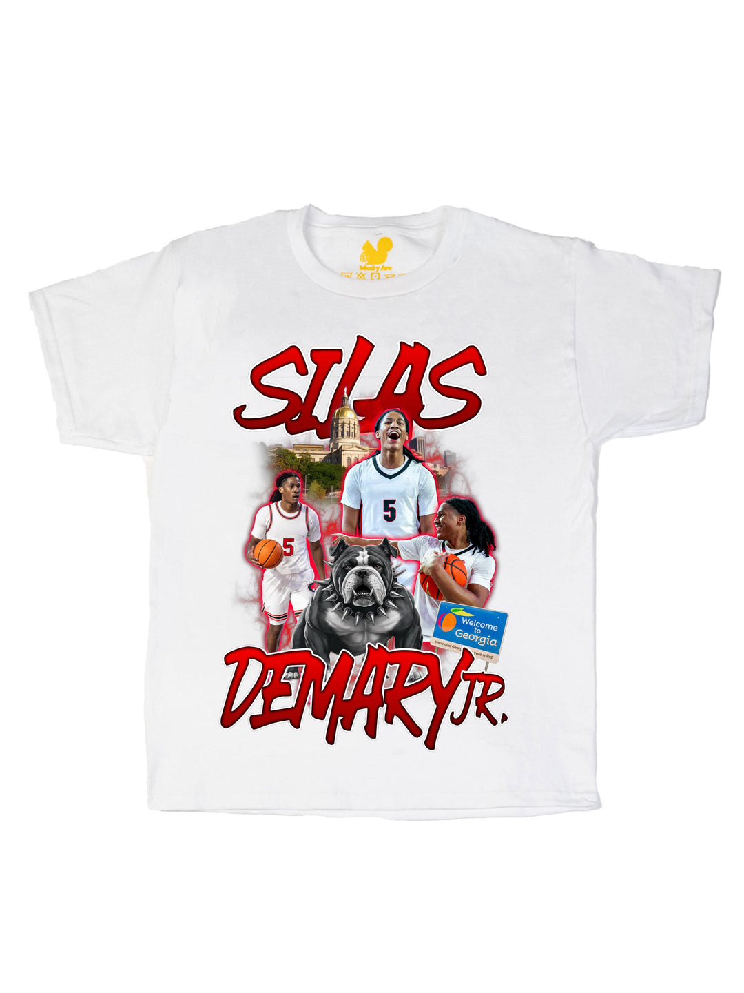 Silas Demary Collage Youth T-Shirt