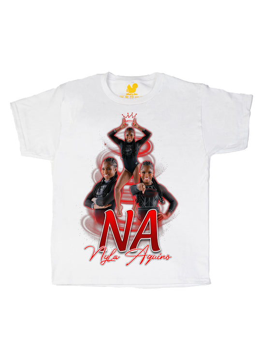Nyla Aquino Collage Youth T-Shirt