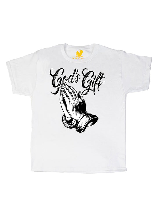 Gods Gift Praying Hand Youth T-Shirt