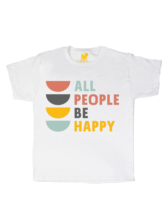 All People Be Happy Logo Youth T-Shirt