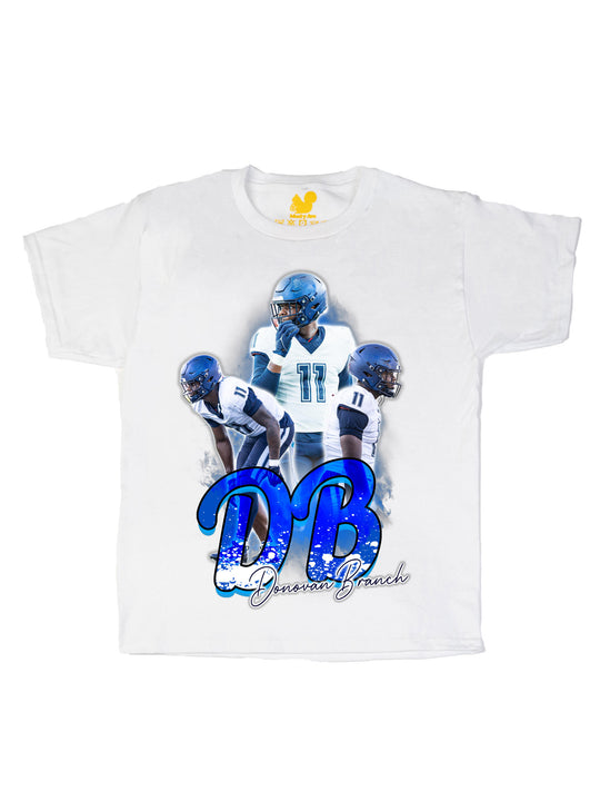 Donovan Branch Initials Youth T-Shirt