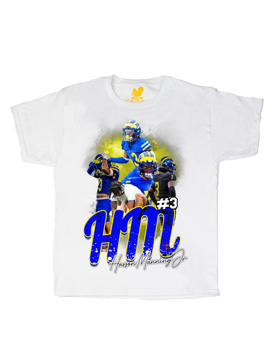 Hasson Manning Jr Initials Youth T-Shirt