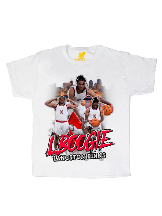 Langston Binns Collage Youth T-Shirt