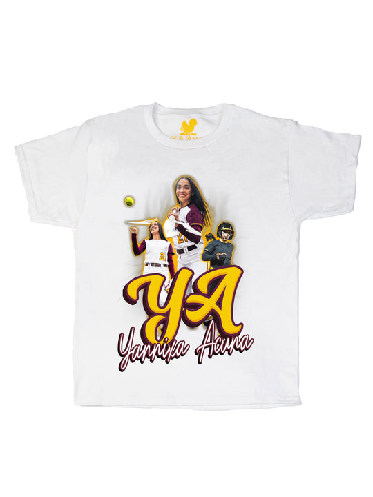 Yannixa Acuna Initials Youth T-Shirt