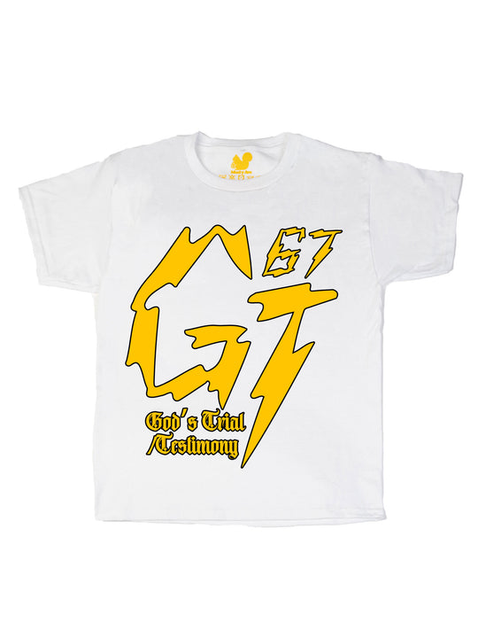 James Glover Tyson Logo Yellow Youth T-Shirt