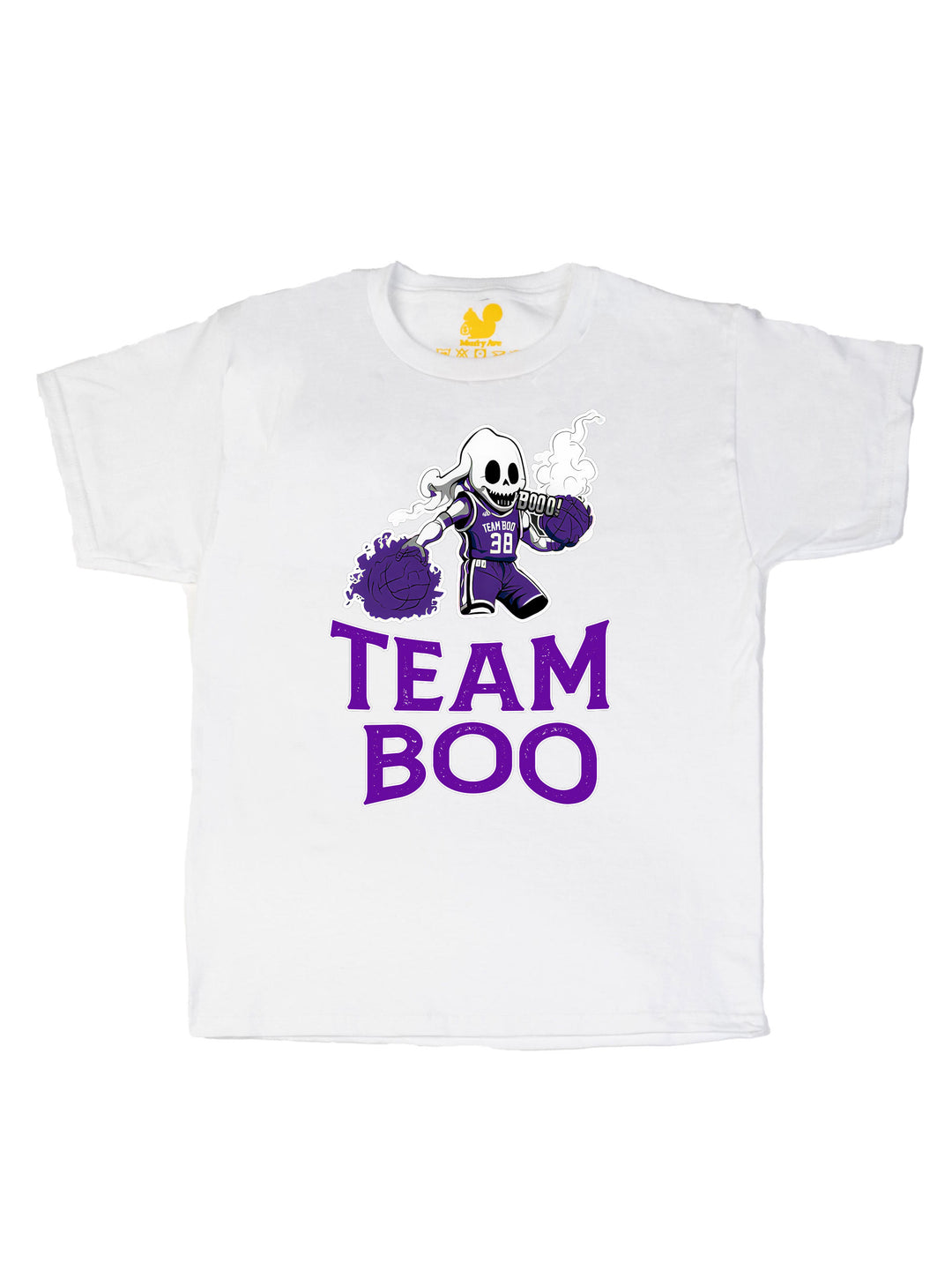 Team Boo Ghost Player Logo Youth T-Shirt