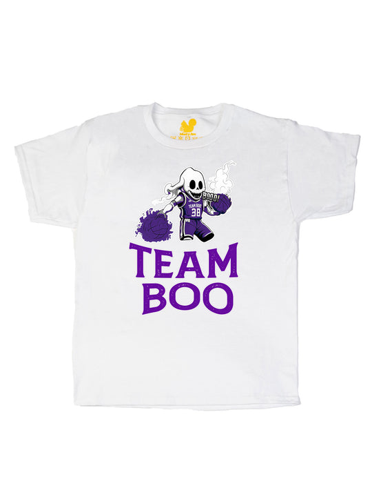 Team Boo Ghost Player Logo Youth T-Shirt