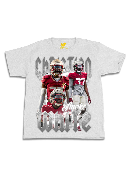 Christian White Collage  Youth T-Shirt