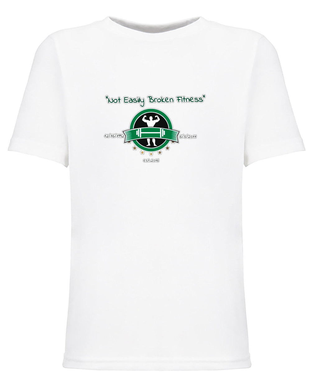 Not Easily Broken Fitness Youth T-Shirt