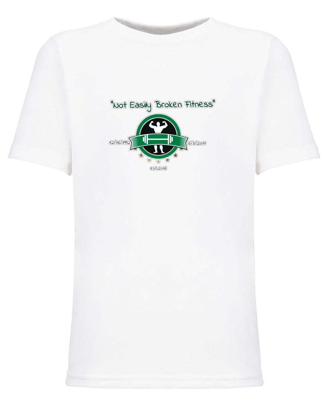 Not Easily Broken Fitness Youth T-Shirt