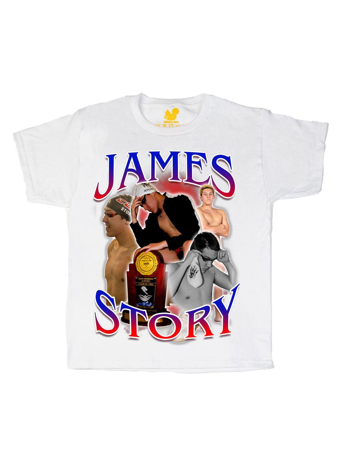 James Story Collage Youth T-Shirt