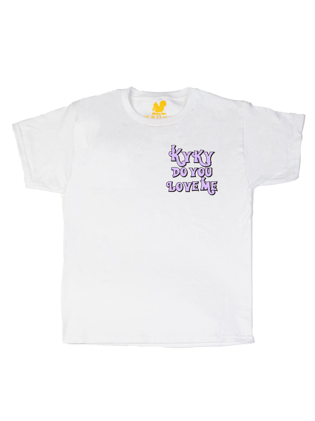 Kyky Do You Love Me Purple Pocket Youth T-Shirt