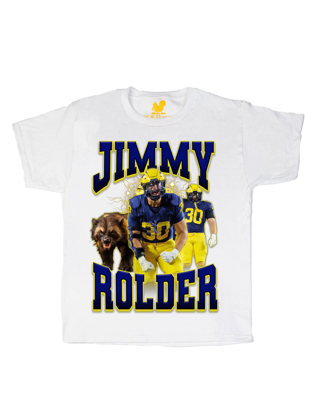 Jimmy Rolder Collage Youth T-Shirt