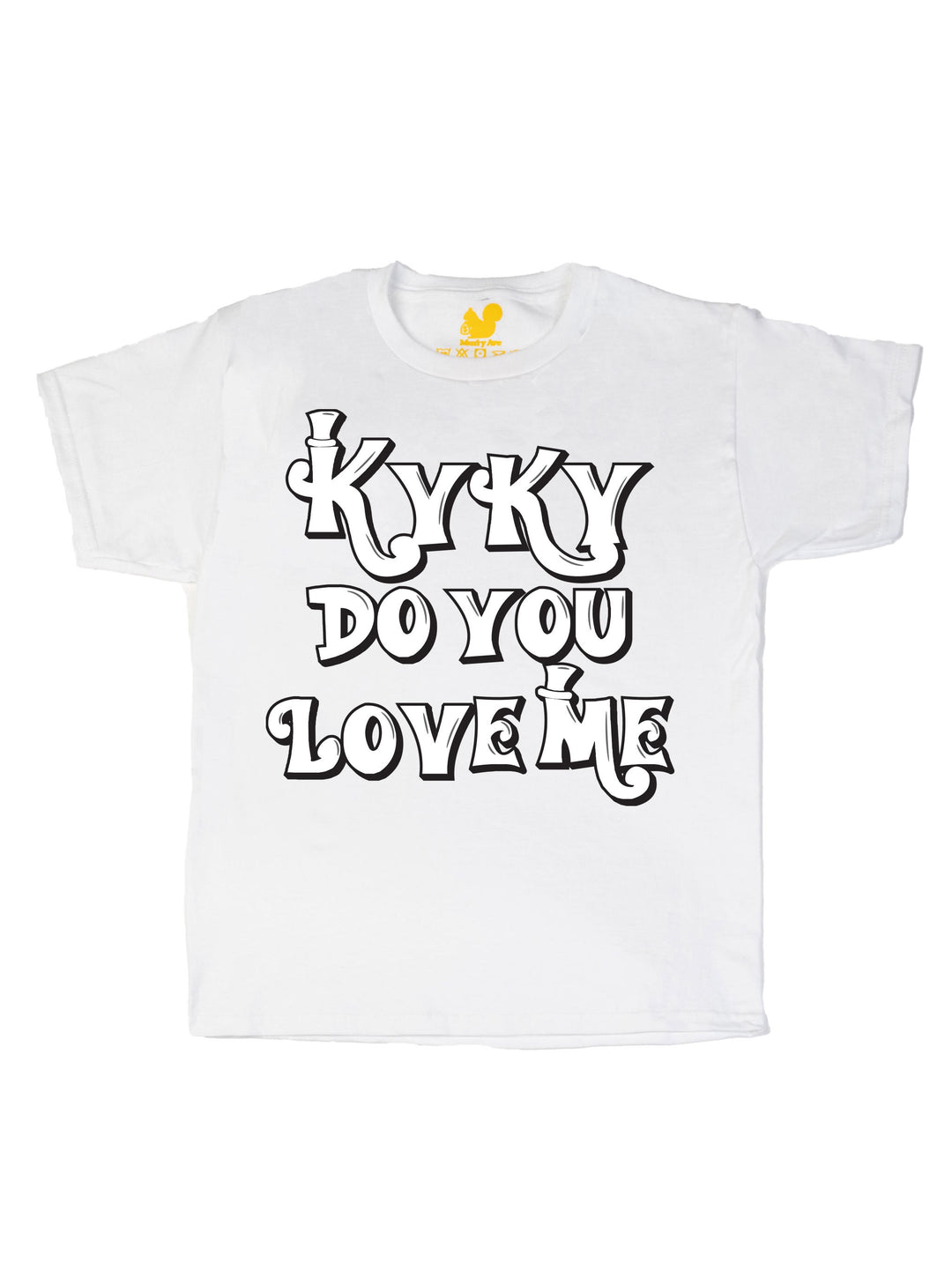kyky do you love me white Youth T-Shirt