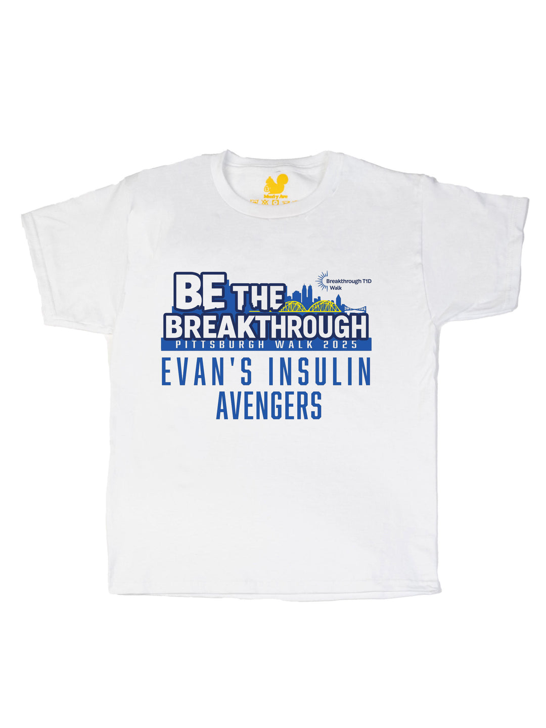 Evans Insulin Avengers Youth T-Shirt