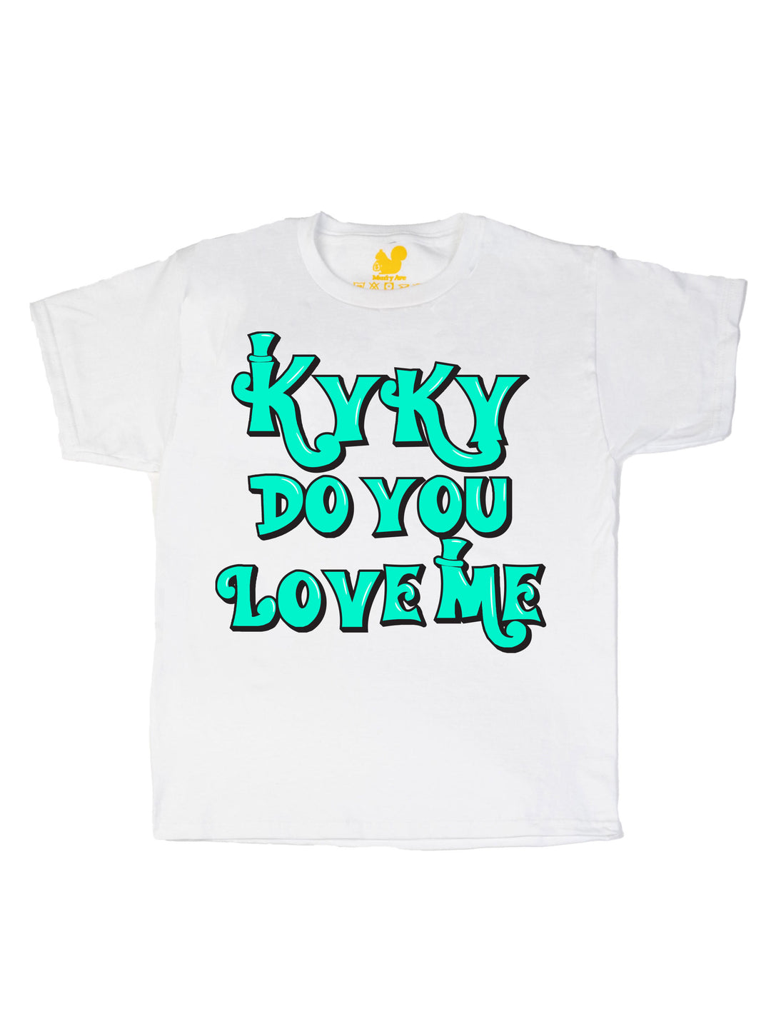 kyky do you love me teal Youth T-Shirt