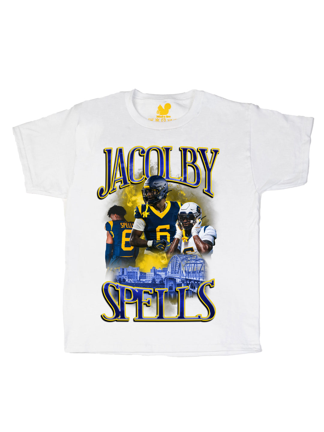 Jacolby Spells Collage Youth T-Shirt