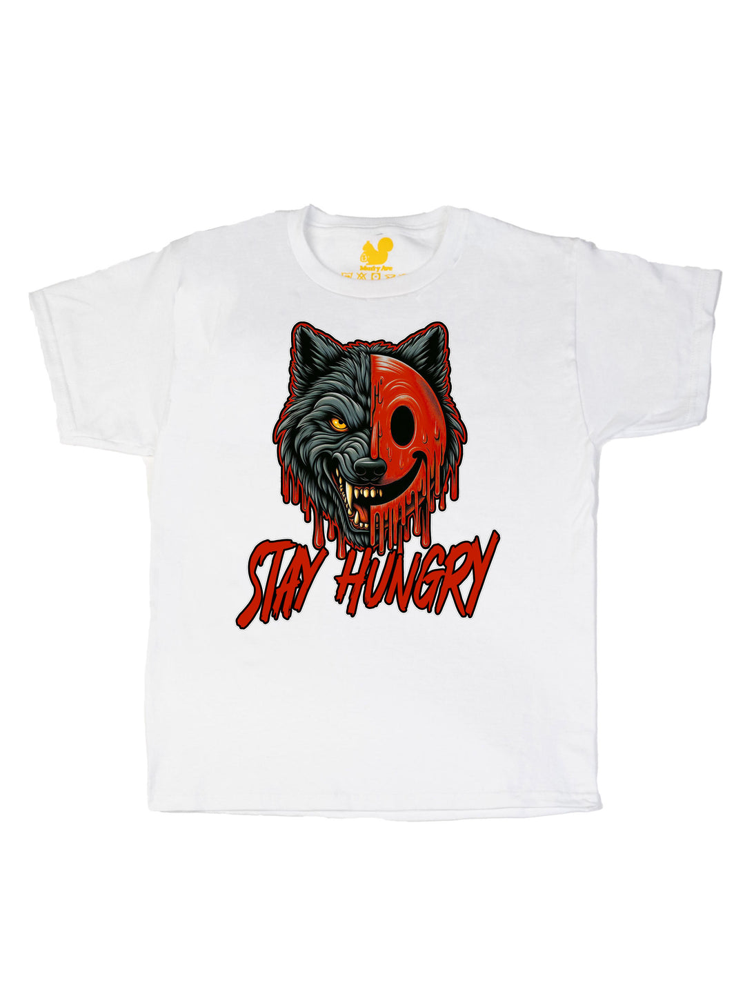 Stay Hungry Wolf Youth T-Shirt